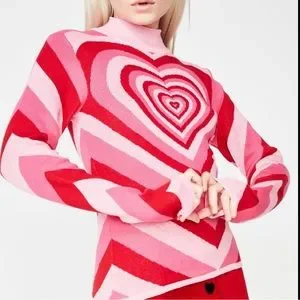 All my heart sweater lazy oaf shop